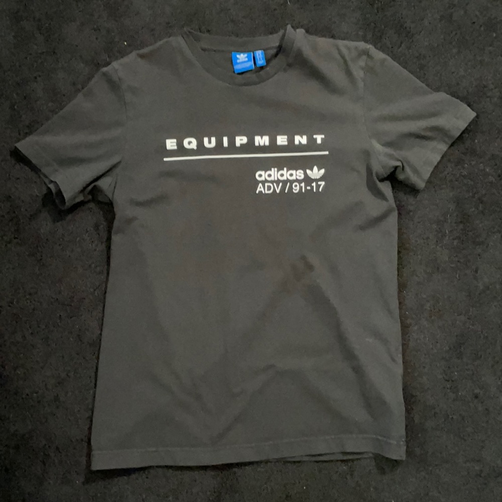 Adidas EQUIPMENT T-Shirt - (Black, Size Medium)